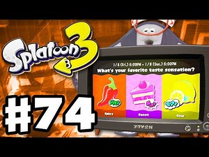 Splatfest Sneak Peek! Spicy, Sweet, Sour! - Splatoon 3 - Gameplay Walkthrough Part 74