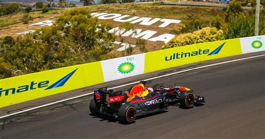 Red Bull F1 car tackles Bathurst, but McLaren lap record stands