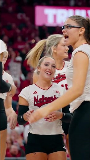 Taylor Landfair Block vs. Penn State | Nebraska Volleyball