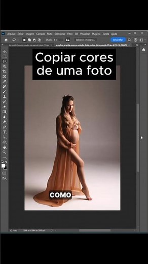 Copy colors from a photo in Photoshop #tutorial #photoshop
