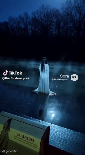 Containment Log: La Llorona Origin: Mexican folklore Traits: nocturnal wailing, attachment to rivers and lakes, apparition-like movement Threat Profile: La Llorona — “The Weeping Woman” — is said to wander waterways at night, crying for the children she drowned long ago. For centuries, reports across Mexico and the American Southwest describe a pale woman in white appearing along riverbanks, her cries echoing through the dark. Folklore warns that those who follow the sound of her weeping often d