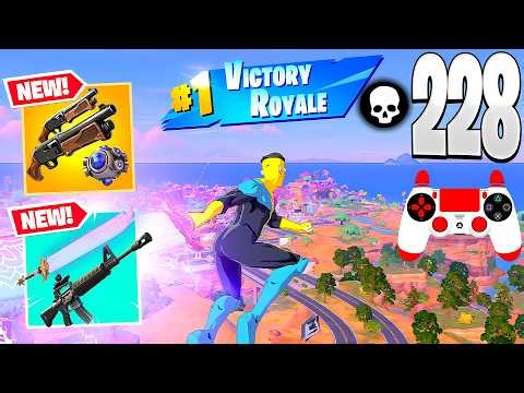 228 Elimination Solo vs Squads – Zero Build Full Gameplay Wins (Fortnite Chapter 7 Season 1)