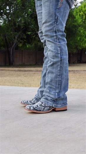 2K views · 76 reactions | Our Natural Python Boots On The Feet!!Grab Your Pair For ONLY $149!!勞Available EXCLUSIVELY At TEXASBOOTRANCH.NET | Texas Boot Ranch | Facebook