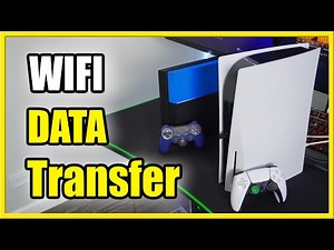 Transfer Data from PS4 to PS5 over WIFI Internet (Easy Tutorial)