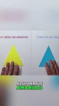 Temperature contrast. Warm vs. cold colors