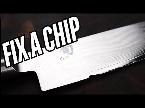 Don't Toss It Out: How to Fix a Chipped Knife