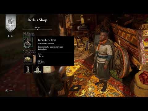 AC Valhalla - Reda's Shop Daily Update 14/03/26