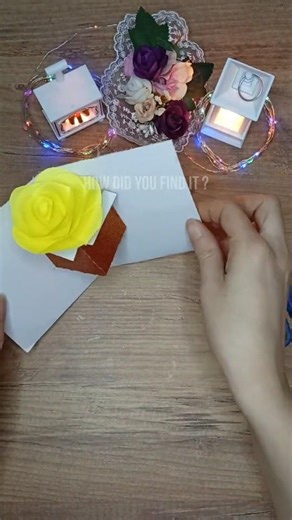 Easy handmade paper box with rose 🌹 | DIY Surprise Gift Box #series19 #diy #handmade