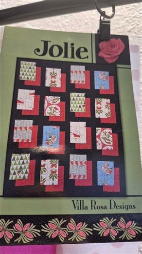 ✨ Quilt Finish ✨Made using the “Jolie” pattern by Villa Rosa Designs