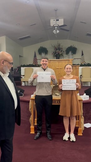 We’re looking for both you to join us Sunday morning & well … you see the first sign 😅 JOIN US SUNDAY MORNING! | Cornerstone Community Church