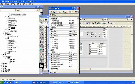 5 Forms builder添加显示项 13岁常荣学ORACLE数据库应用开发工具Forms