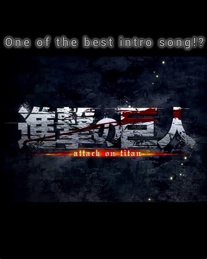 best intro aot💀#aot #attackontitan #eren