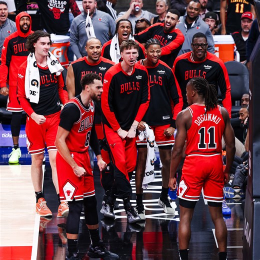 Eight players scored in double figures in last night's win 🔥 | Chicago Bulls