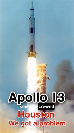 Apollo 13: Houston we got a problem