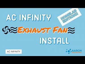 DIY AC infinity Fan Install Homelab Cabinet Exhaust