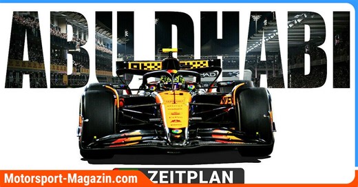Wo läuft die Formel 1 im TV? Zeitplan, Start, Übertragung zum Abu Dhabi GP