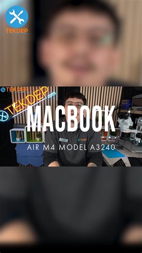 Tekdep.com on Instagram: "💻 Apple’s New MacBook Air M4 (A3240) — Screen Repair, Simplified A clean look inside Apple’s latest Air: precise display replacement, seamless results, done right. TEKDEP always finds a solution for everything. ⚡💻🔥 Watch the full repair guide: https://youtu.be/b6sI2_bMctw Need expert device repairs and solutions? Website: https://tekdep.com Email: support@tekdep.com (U.S) +1 818 456 4479 (U.A.E) +971 54 417 5531 Visit us👇 Website: https://tekdep.com YouTube: https:/