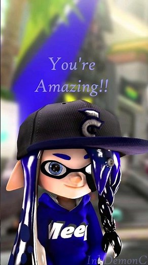 Demon wants to tell you Something... 💙 [Splatoon SFM] #splatoon #sfm #shorts