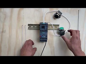 Como conectar un contactor con protección térmica