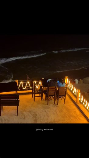 Mansi on Instagram: "I found this clip in my gallery from a recent trip 📸✈️ I was recording the calm of the night beach — the waves 🌊, the silence 🤍, the moonlight 🌙. But somewhere between the frames, my eyes drifted to the other side 👀✨ Two tables. Two phases of life. One filled with people 🫶 One holding strength 🤍 Sometimes you’re busy capturing beauty ✨ and life quietly shows you a lesson instead 🌌 Both shape you. 🌊🌙 Which phase are you in right now? 💭 Save this for later 🤍 Share 