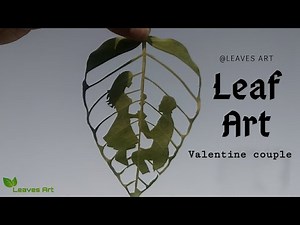 AMAZING EASY CRAFT | Leaf Carving tutorial | leave art | leaf art | #art #craft #leaf #leave #DIY