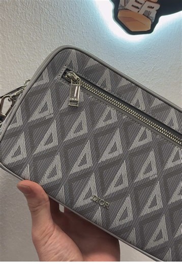 The Perfect Wash//Clutch Bag For Those Special Trips 🩶 • • • Available To Order Now , More Info Available Via Link In Bio 🔗 #dior #luxury #designer #washbag #clutch