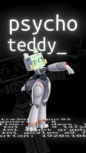 PUR 03 psycho teddy