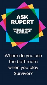 You asked, Rupert Boneham answers. “Where do you use the bathroom when playing the game of Survivor?”#askrupert #rupertboneham #survivor #survivorrupert #qanda #cbssurvivor #rupertskids | Rupert's Kids