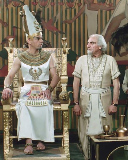 The king of Egypt calls upon Joseph against the temple