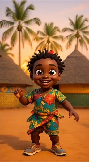 Che Che Kule! 🇬🇭🕺🏾 (Ultra-short & catchy) #nurseryrhymes #chechekule #kidssongs