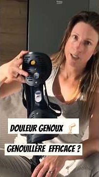 Les genouillères en cas de douleur : est ce efficace ? #genou