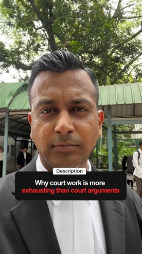 Amish Aggarwala on Instagram: "Law practice isn’t just about preparing arguments, researching the law, and addressing the judge. A large part of the profession is spent dealing with court staff, getting certified copies, filing applications, ensuring matters are listed, and following up on routine but unavoidable procedural work. This dual responsibility is mentally draining. One moment you’re working on legal strategy, the next you’re being told to come back at 1 p.m. or 3 p.m. for work that yo