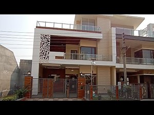 200 gaj north facing double storey 30*60 house 4 sale with design in Mohali New Sunny enclave