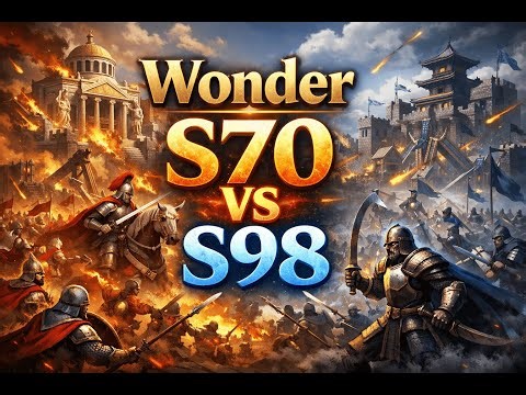 Wonder S70 vs S98 | AGE OF EMPIRE MOBILE