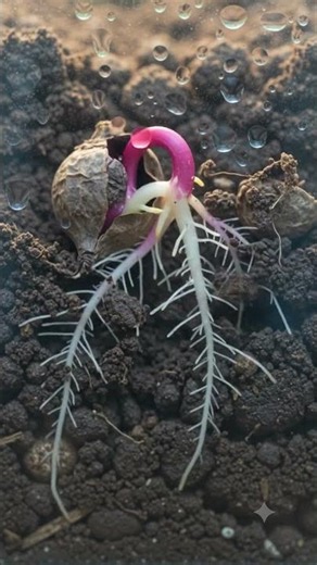 Beet Seed Germination Timelapse | Watch Crimson Shoot Burst to Life