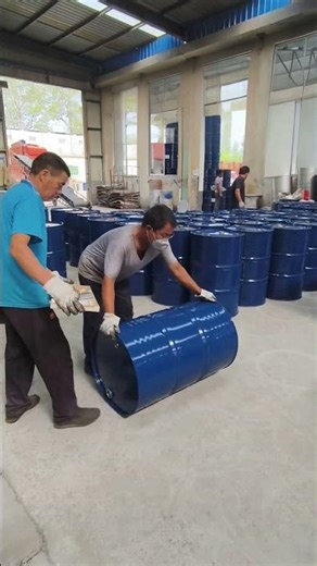 How Workers Print on Metal Drums | Traditional Screen Printing