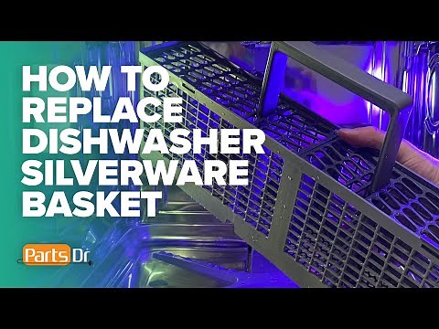 How to replace silverware basket in LG dishwasher part # AAP74471301