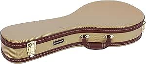 Crossrock Hard Shell Case for A-Style Mandolin in Vinyl Tweed(CRW620MATW)