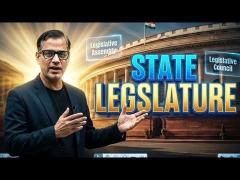 The State Legislature | Civics ICSE Class 9 | ‪@sirtarunrupani‬