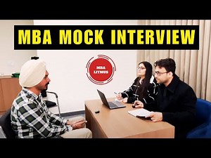 MBA Mock Interview | Real Experience | IIM Interview Tips + Questions & Answers | Jaskaran | IIT D