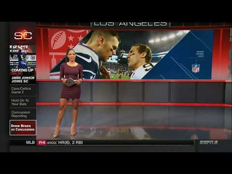 The Show-off Cari Champion Oiled up Legs | ESPN