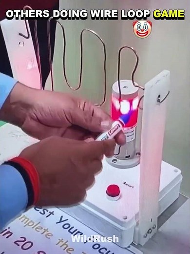 The Last Guy Playing Wire Loop Game 💀