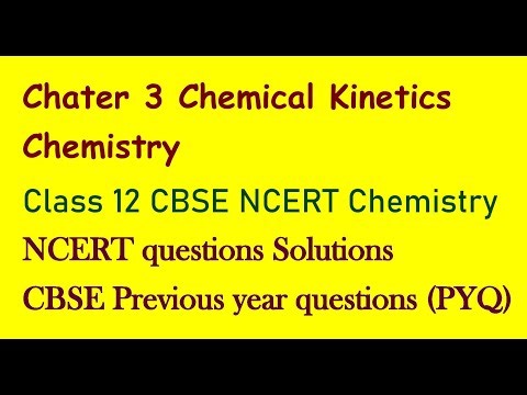 L4 Chemical Kinetics Integrated Rate Equations Class 12 CBSE NCERT