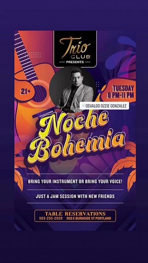 Starting early our week! Bohemian Tuesdays and Mark Anthony Concert in-official after party at Trio club! | Trio Nightclub