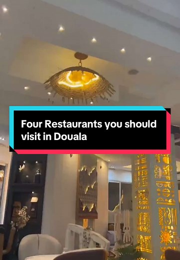 Top Four Restaurants to Explore in Douala