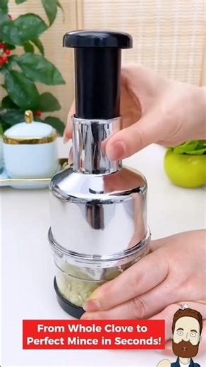 Grip Garlic Chopper Simplifies Cooking with Smart Precision and Effortless Control