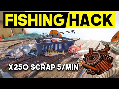 MAKE 250+ SCRAP IN 5 MINUTES WITH THIS TRICK | Rust Fishing Tutorial