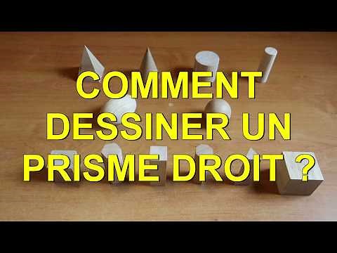 Comment dessiner un prisme droit ?