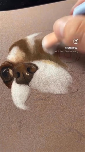 Progress ✍🏼🐾🐕 | Eye Artist