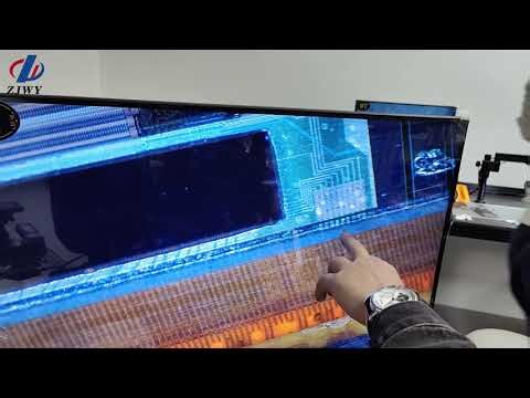 #ZJWY #Taining #tools where the touch line of the edge screen .